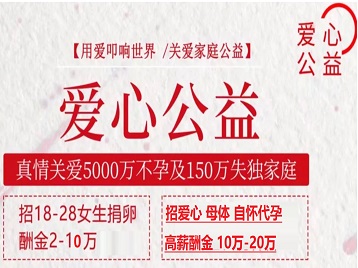 怀化市捐卵助孕生子 爱心志愿者招募
